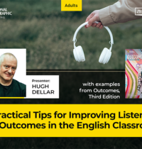 Міжнародний вебінар «Practical Tips for Improving Listening Outcomes in the English Classroom» від National Geographic Learning